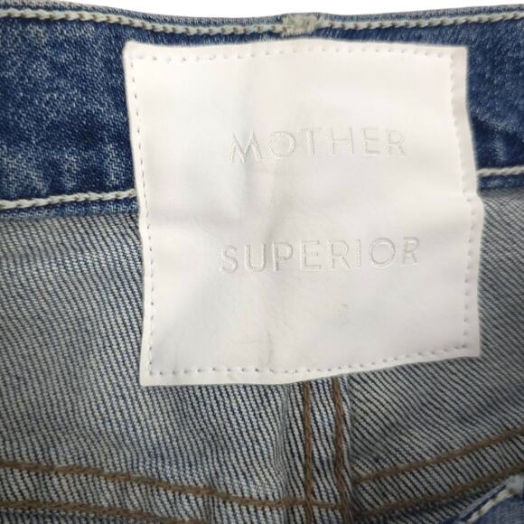 MOTHER Classic Denim Wide Leg Jeans - Picture 5 of 12